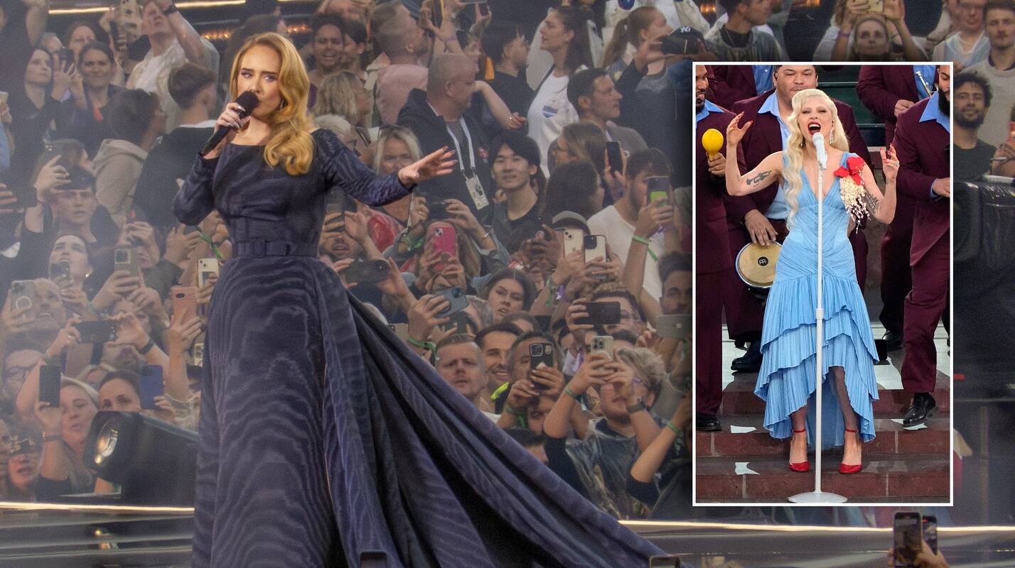 Adele ir Lady Gaga