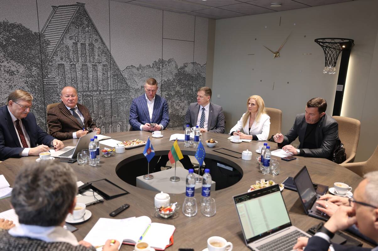 Bendradarbiavimas: KPPAR Kauno rajono filialo tarybos nariai ir Kauno rajono savivaldybės vadovai aptarė rūpimus klausimus.