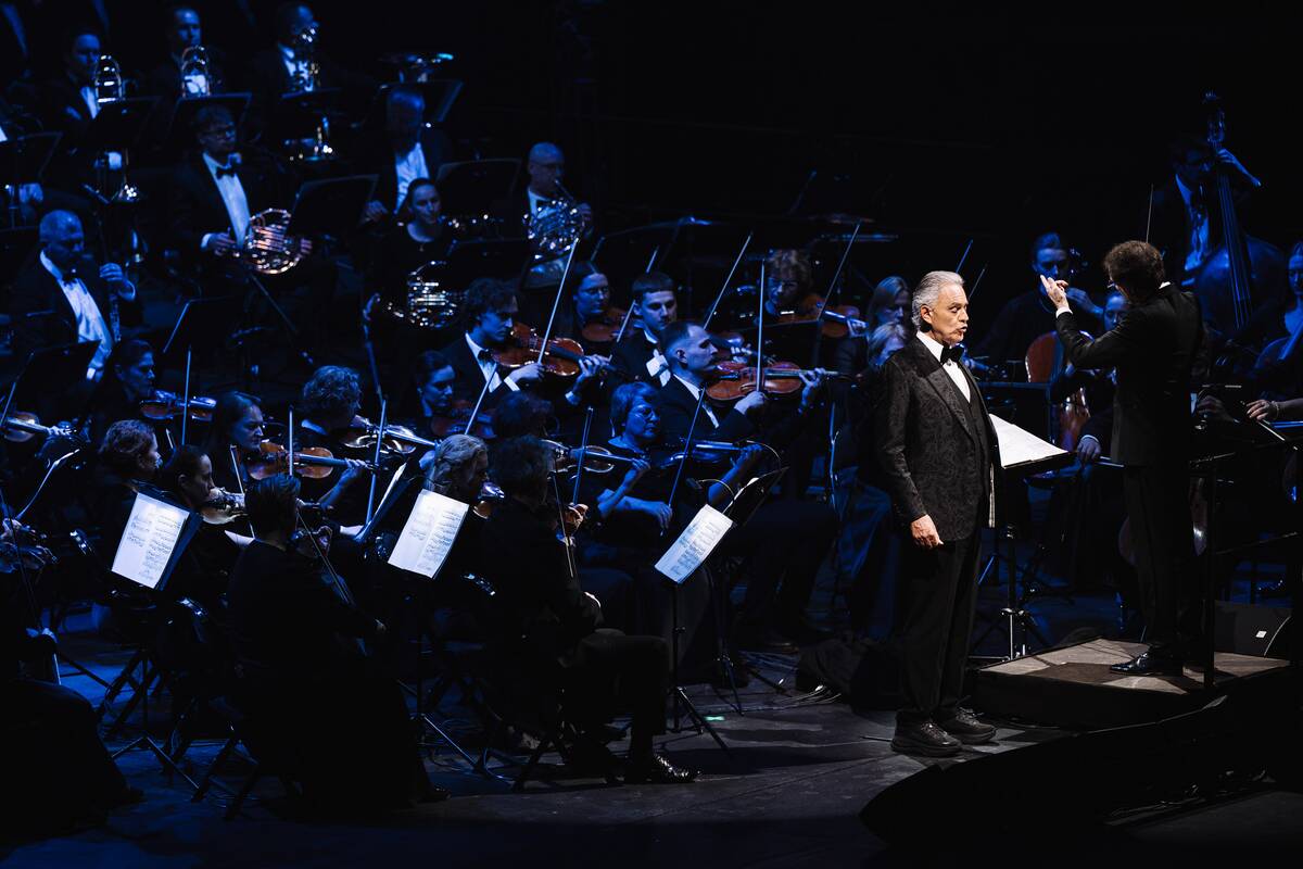 Kauno „Žalgirio“ arenoje – Andrea Bocelli koncertas