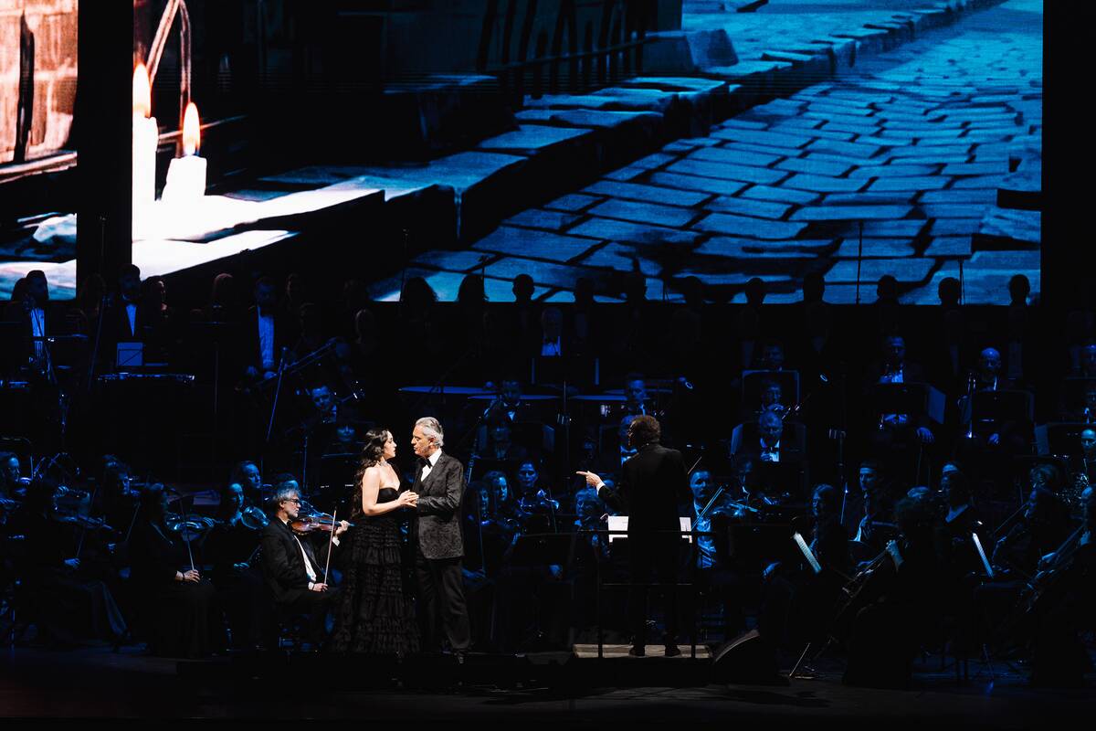 Kauno „Žalgirio“ arenoje – Andrea Bocelli koncertas