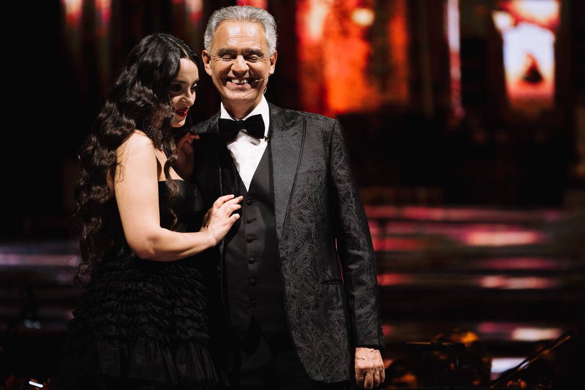 Kauno „Žalgirio“ arenoje – Andrea Bocelli koncertas