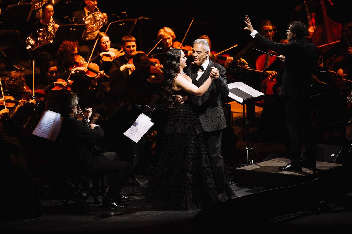 Kauno „Žalgirio“ arenoje – Andrea Bocelli koncertas
