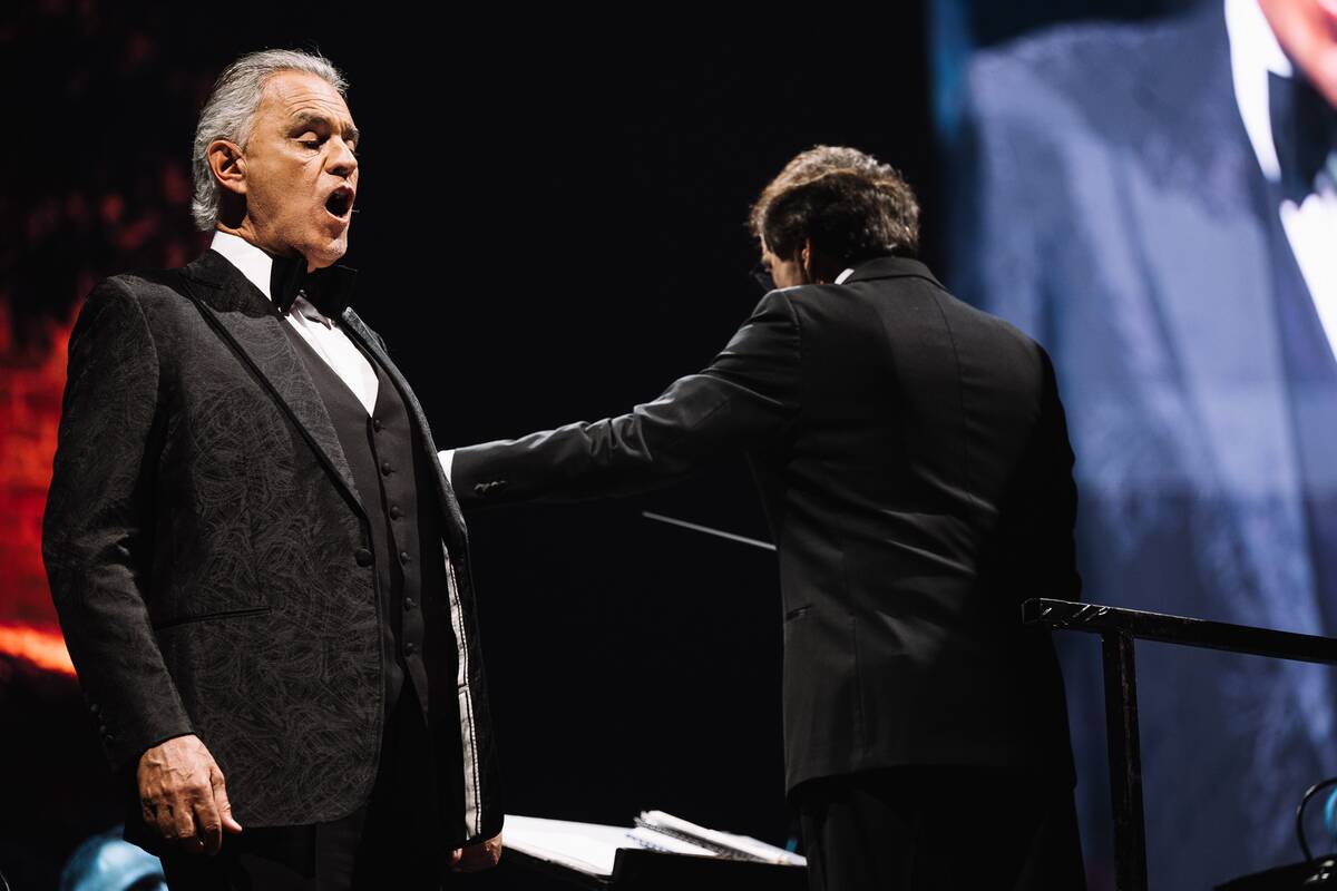 Kauno „Žalgirio“ arenoje – Andrea Bocelli koncertas