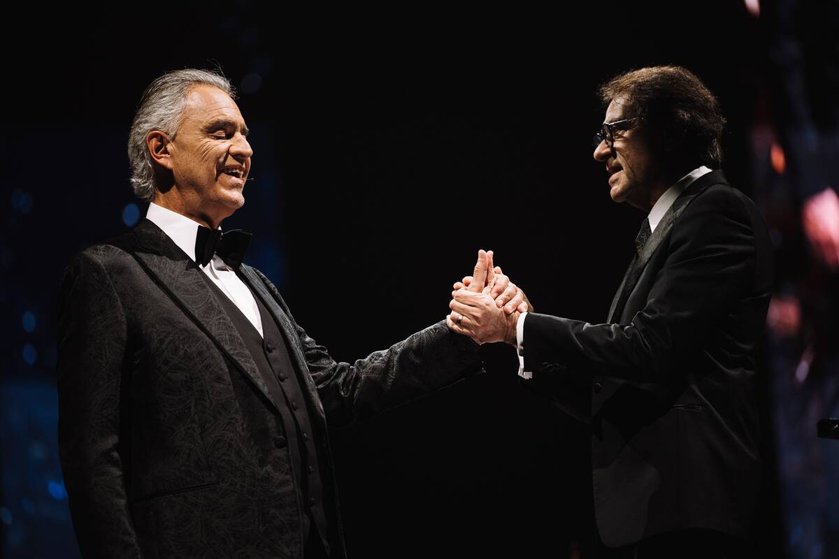 Kauno „Žalgirio“ arenoje – Andrea Bocelli koncertas