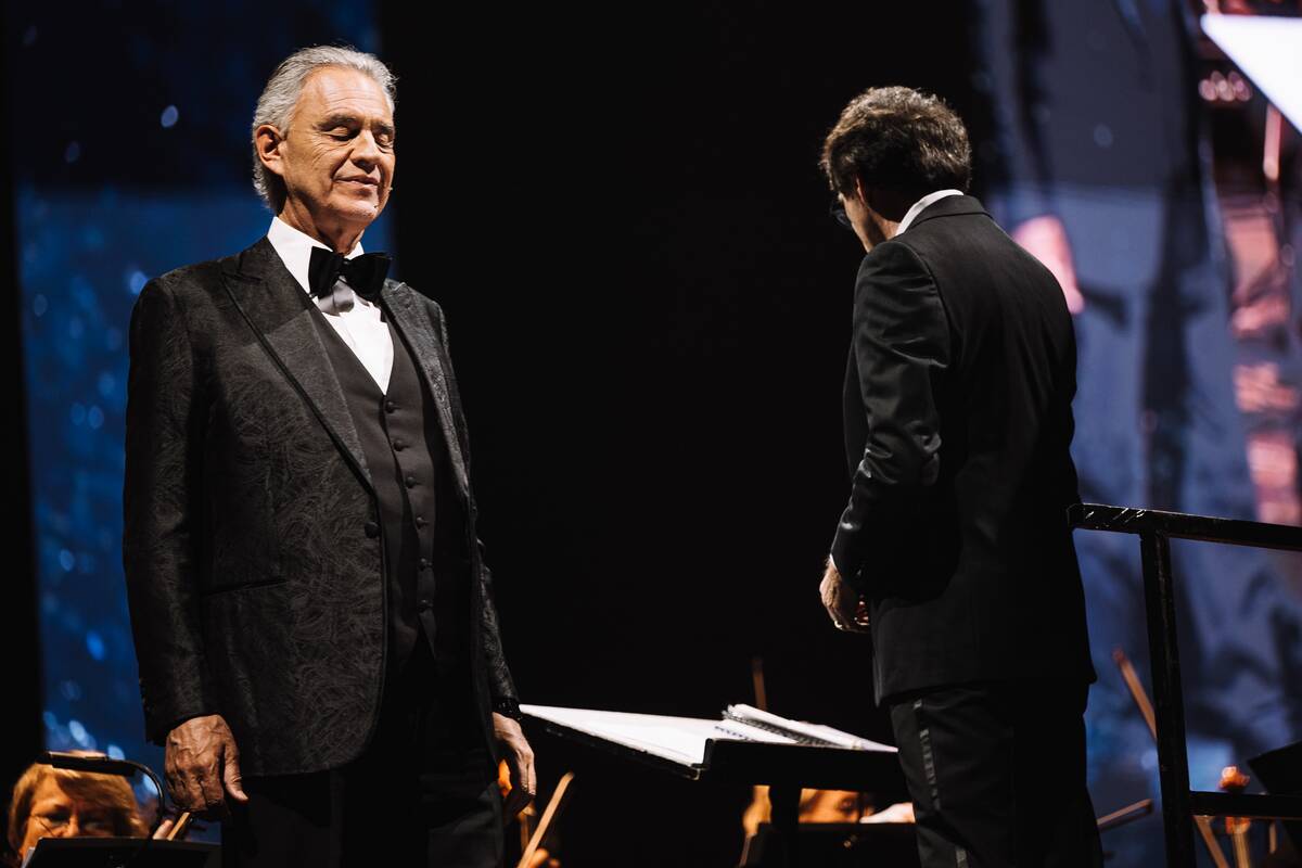 Kauno „Žalgirio“ arenoje – Andrea Bocelli koncertas