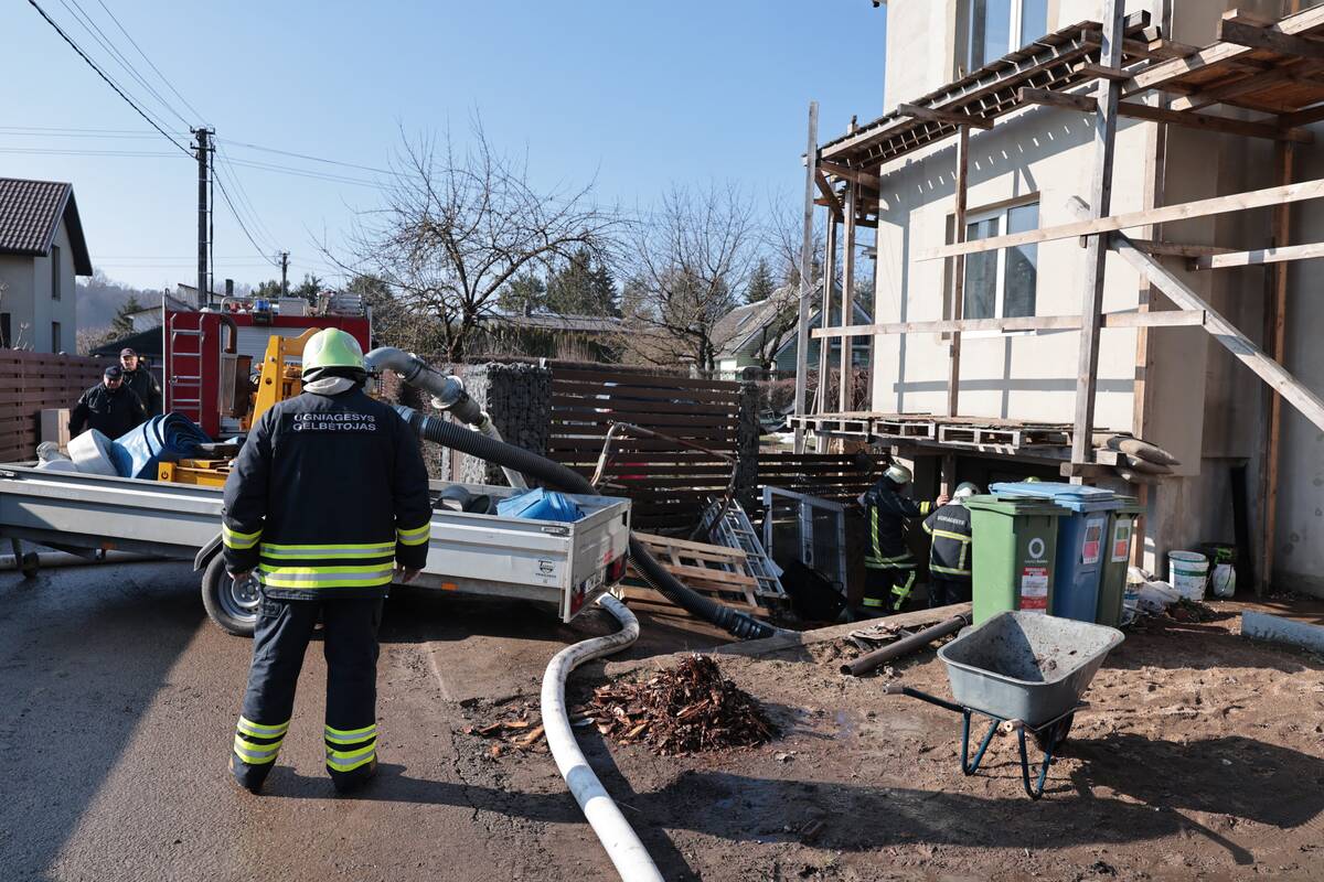 Radikių gyventojai pasakoja, kaip juos užklupo potvynis