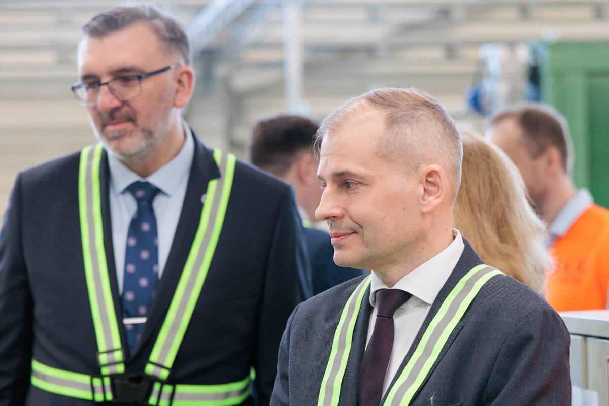 Įrenginių atidarymas Giraitės ginkluotės gamykloje