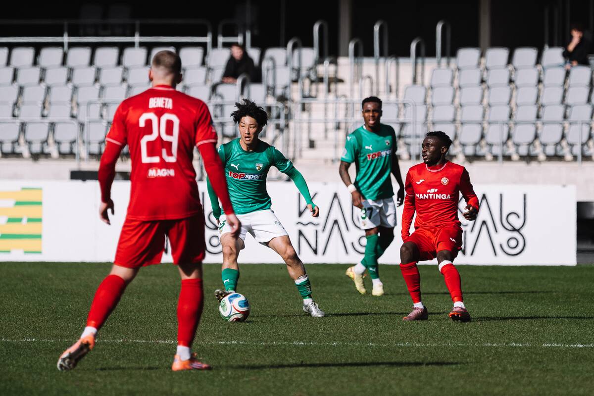 TOPLYGA: „Kauno Žalgiris“ – Marijampolės „Sūduva“ 1:1