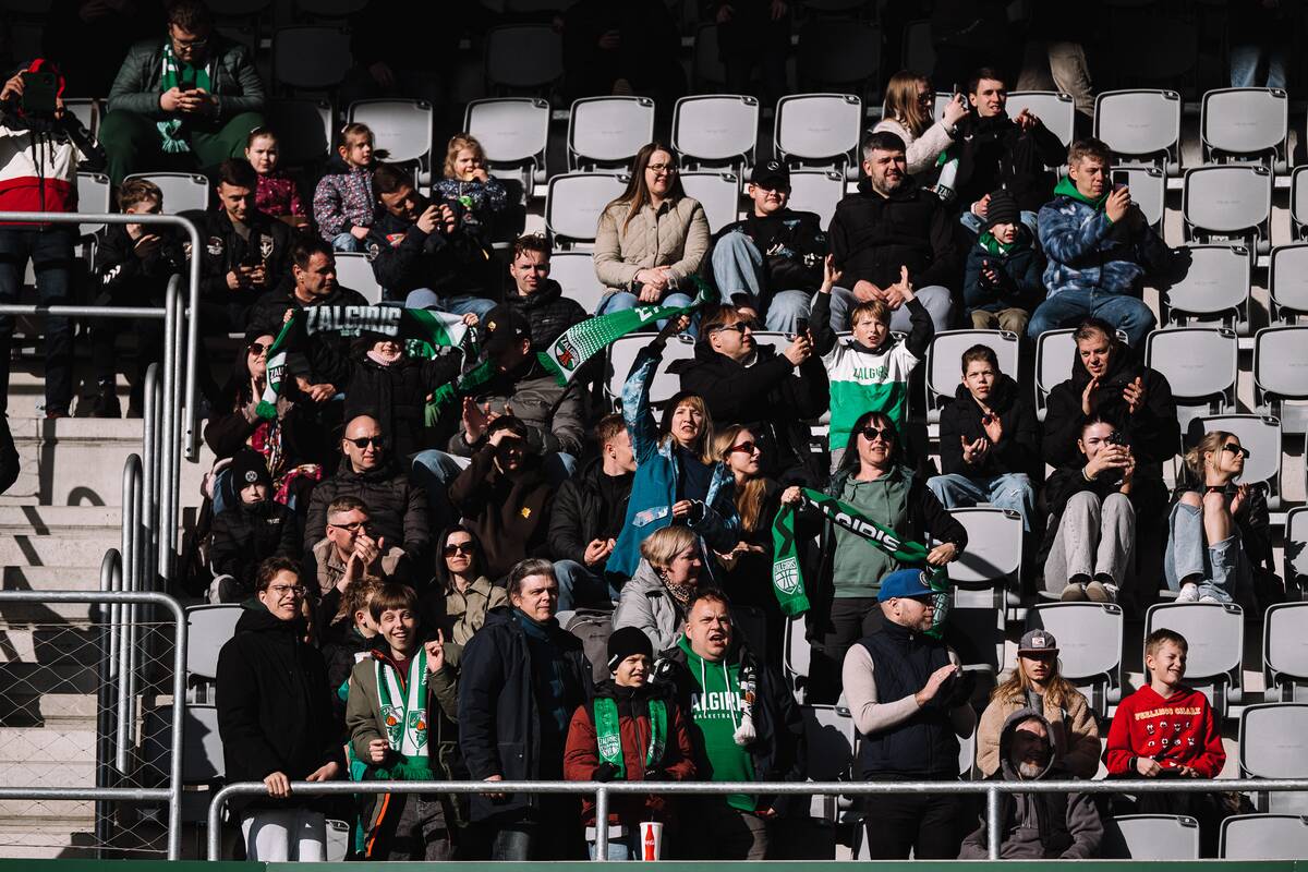 TOPLYGA: „Kauno Žalgiris“ – Marijampolės „Sūduva“ 1:1