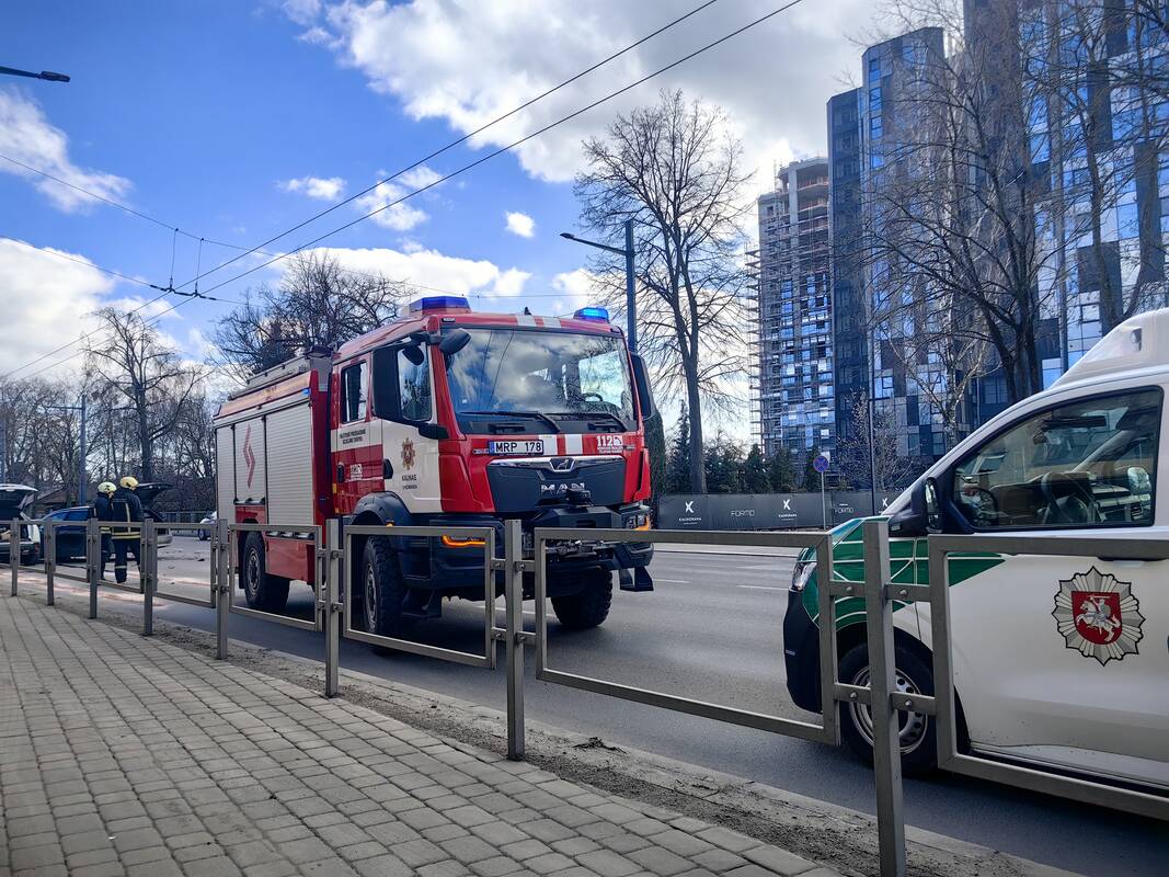 Avarija A. Juozapavičiaus prospekte