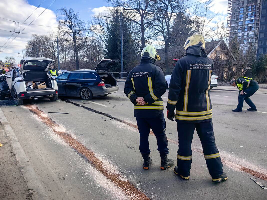 Avarija A. Juozapavičiaus prospekte