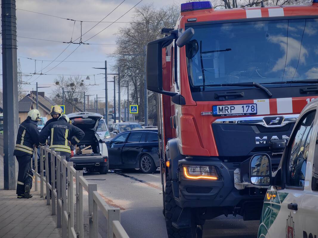 Avarija A. Juozapavičiaus prospekte