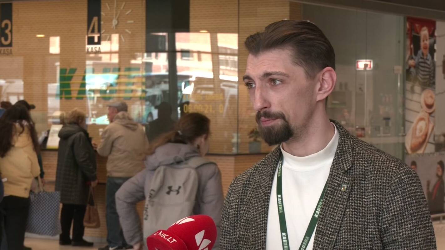  „Kautros“ transporto vadybininkas Aurimas Rimkevičius