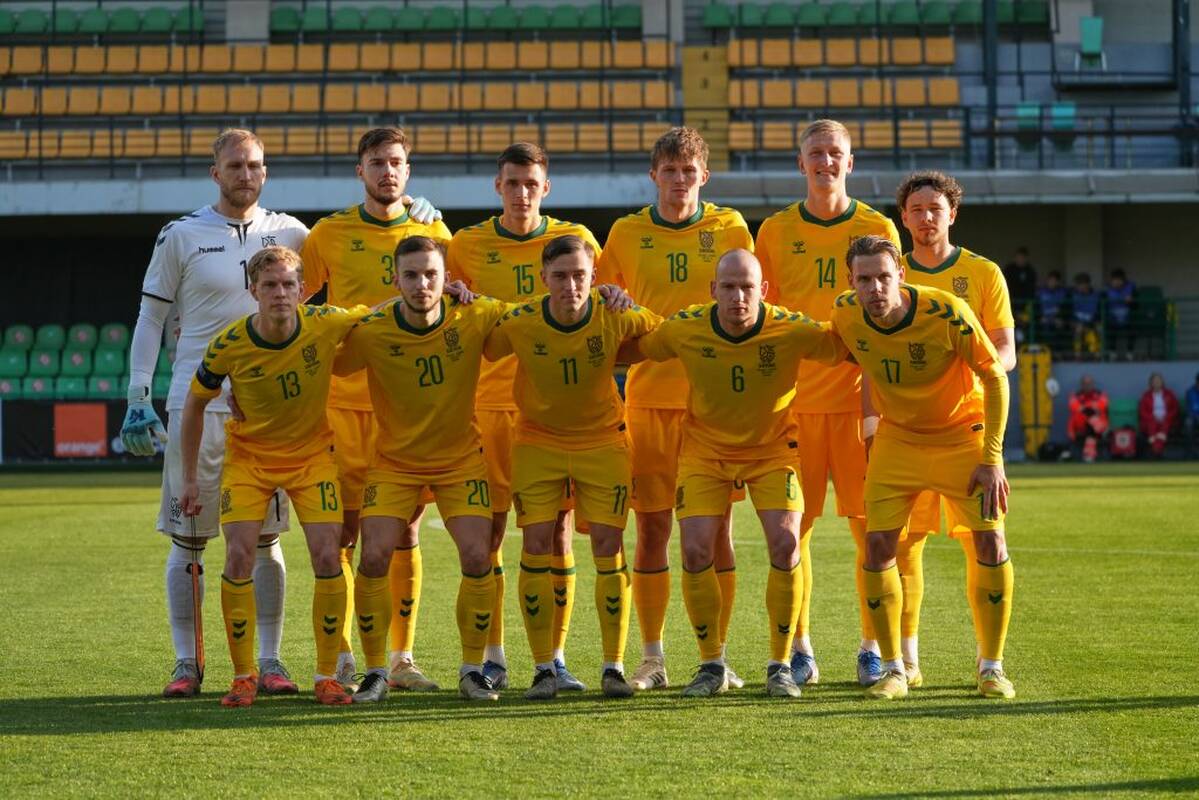 
<span>Du įvarčiai garantavo Lietuvos futbolo rinktinės pergalę Moldovoje</span>
