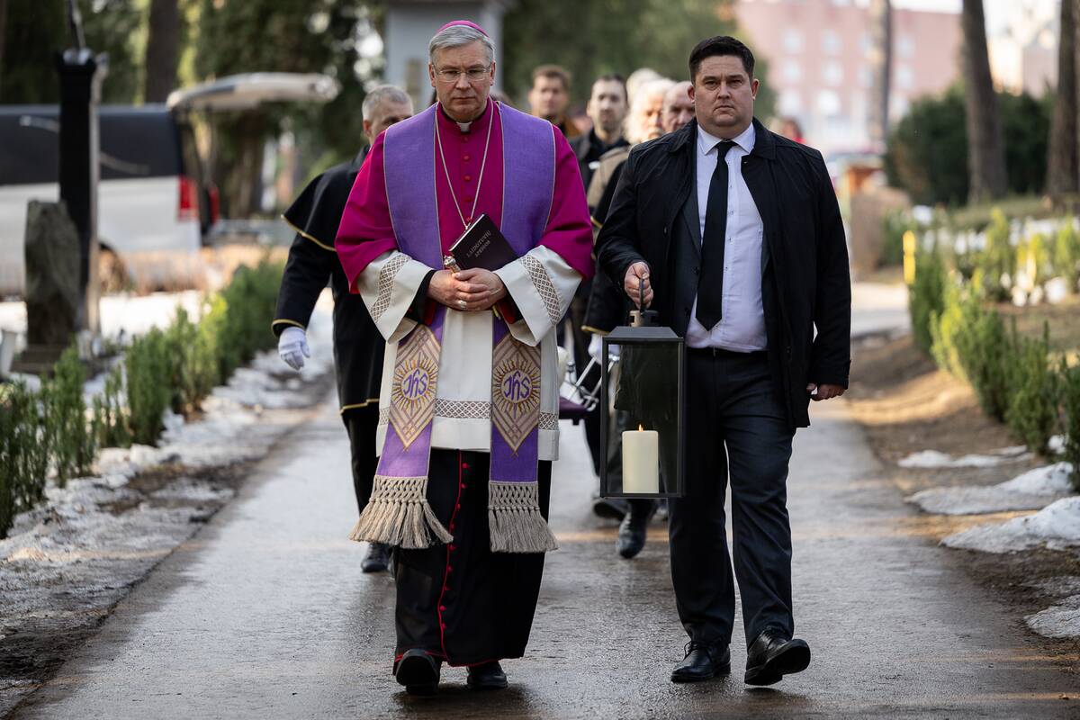 Česlovo Norvaišos laidotuvės