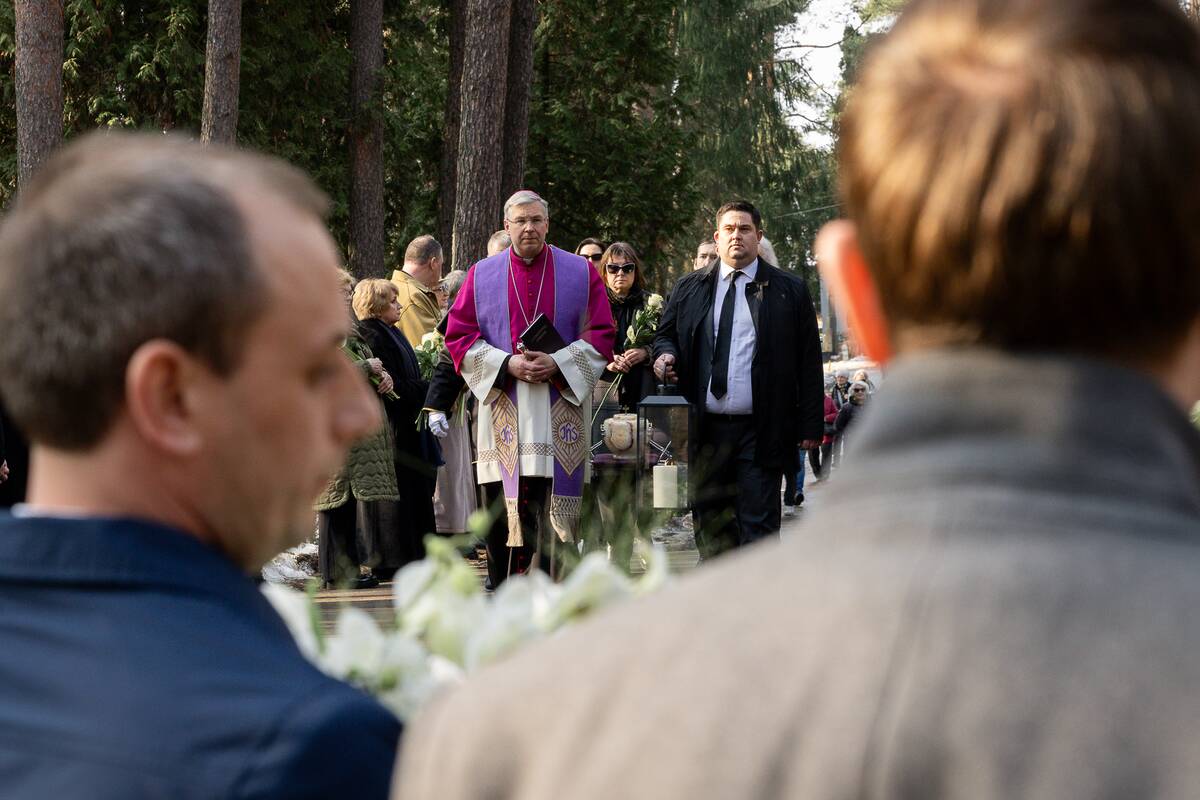 Česlovo Norvaišos laidotuvės