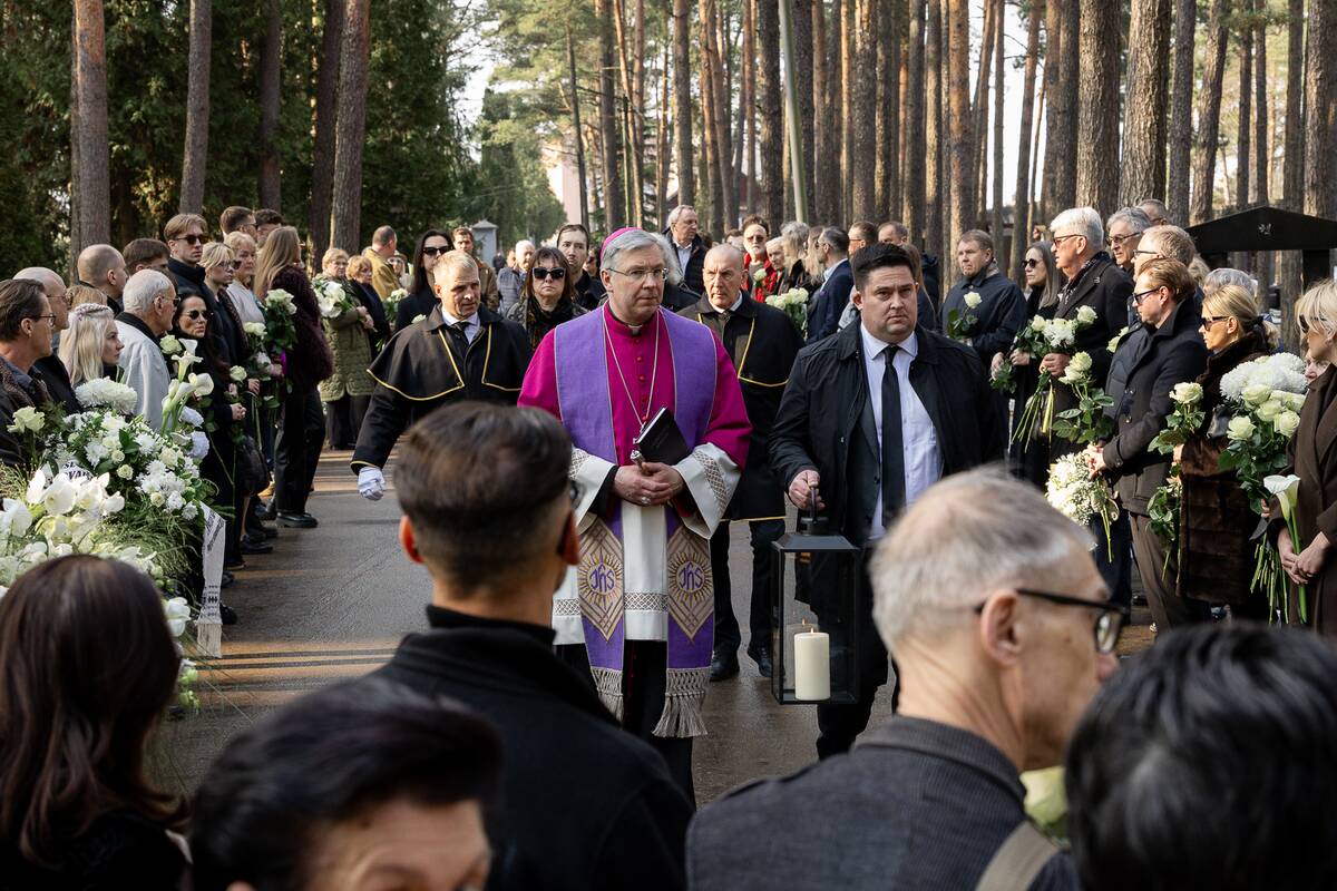 Česlovo Norvaišos laidotuvės