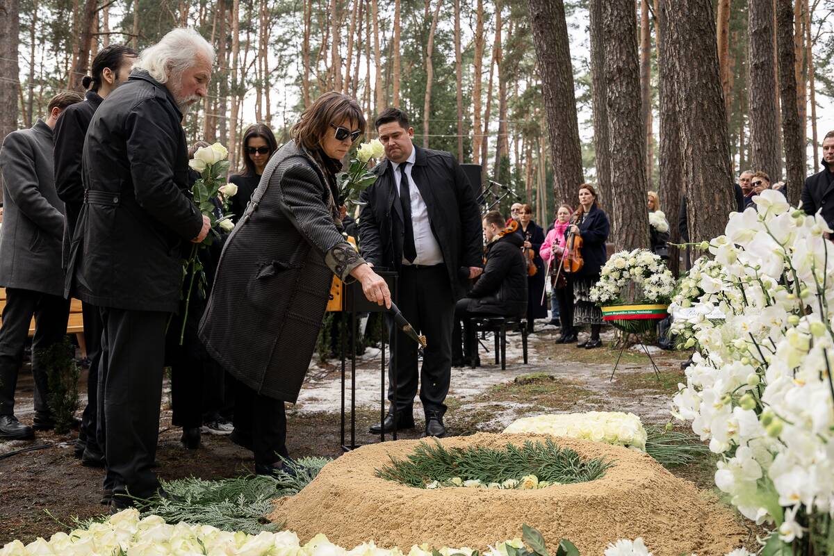 Česlovo Norvaišos laidotuvės