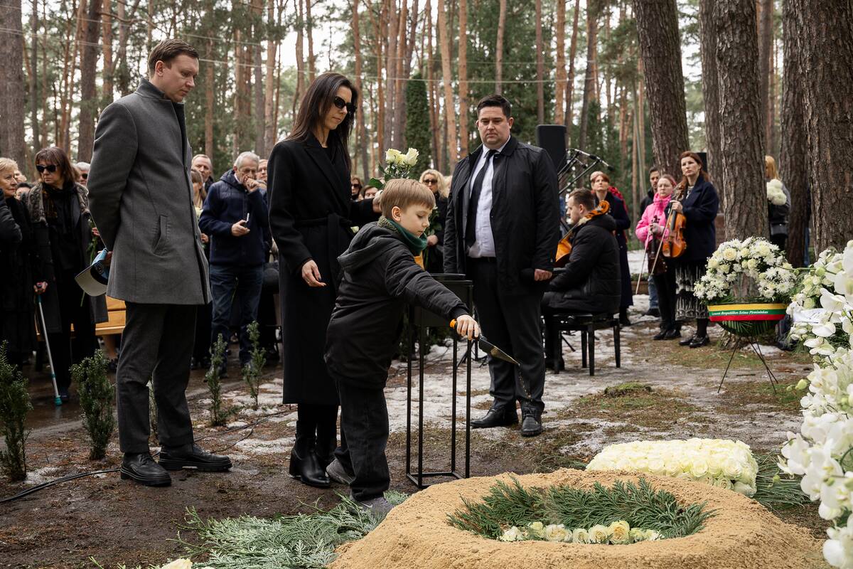 Česlovo Norvaišos laidotuvės