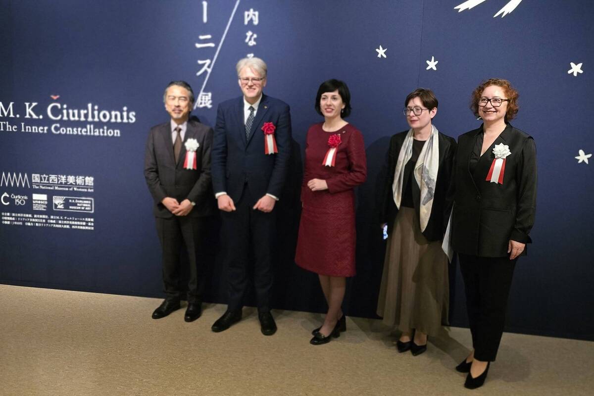 
<span>Ministrės vizitas Japonijoje: istorinė Čiurlionio paroda ir kultūrinės partnerystės stiprinimas</span>
