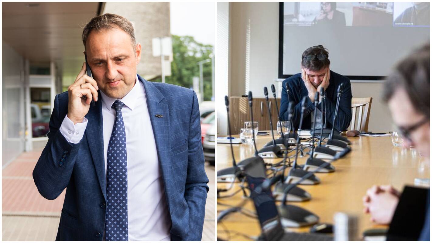 Nerijus Cesiulis (kairėje) ir Andrius Navickas