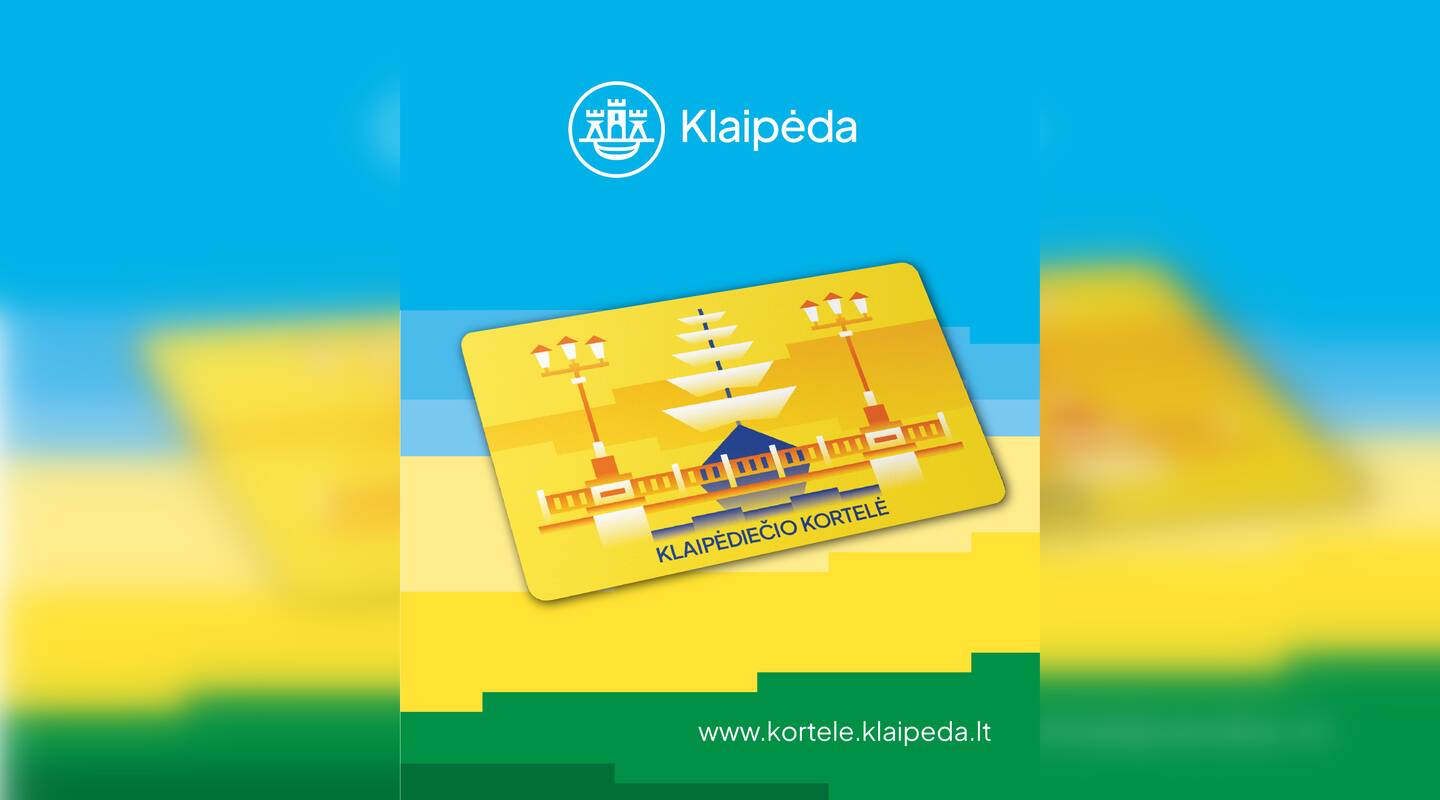 
<span>Priminimas atsiimti Klaipėdiečio kortelę</span>
