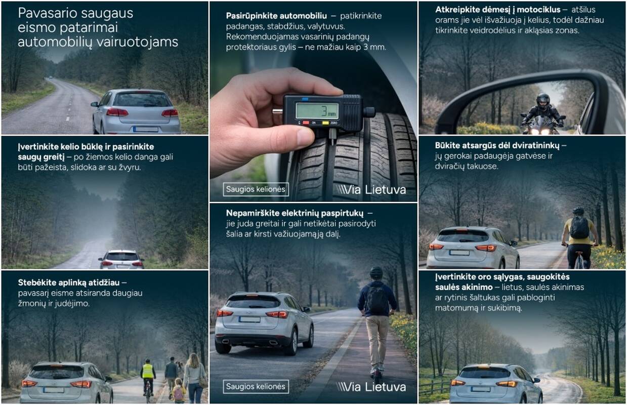 
<span>Tai – ne pokštas: šie pokyčiai vairuotojų laukia nuo balandžio 1-osios </span>
