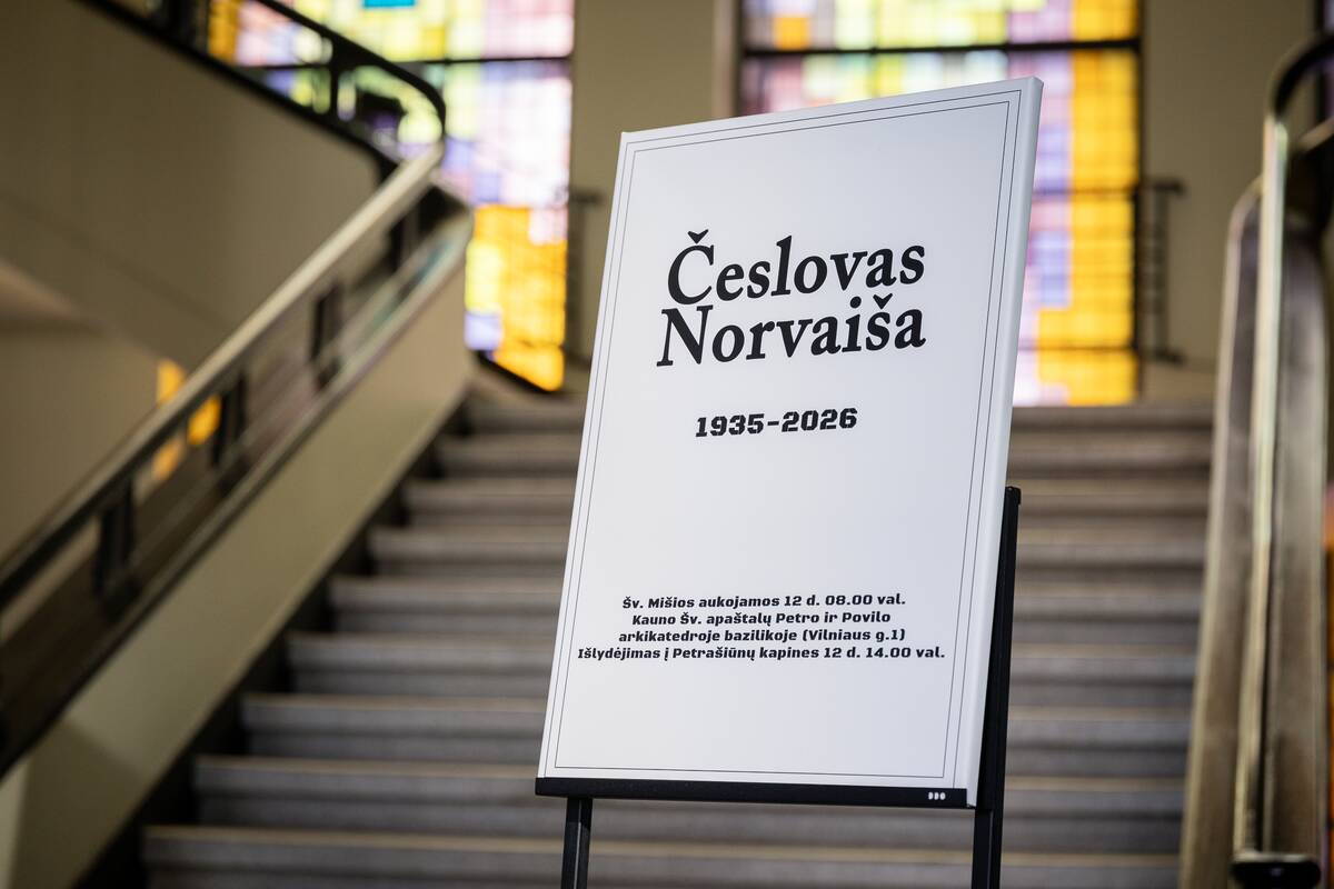 Atsisveikinimas su Česlovu Norvaiša