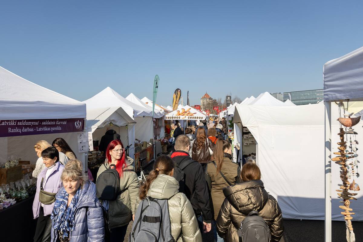 Kaune vyksta tradicinė Kaziuko mugė