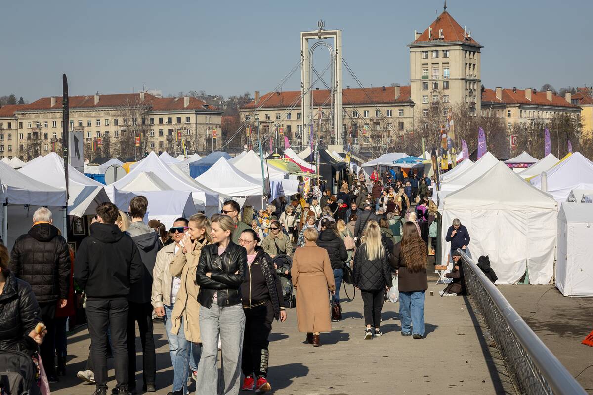 Kaune vyksta tradicinė Kaziuko mugė