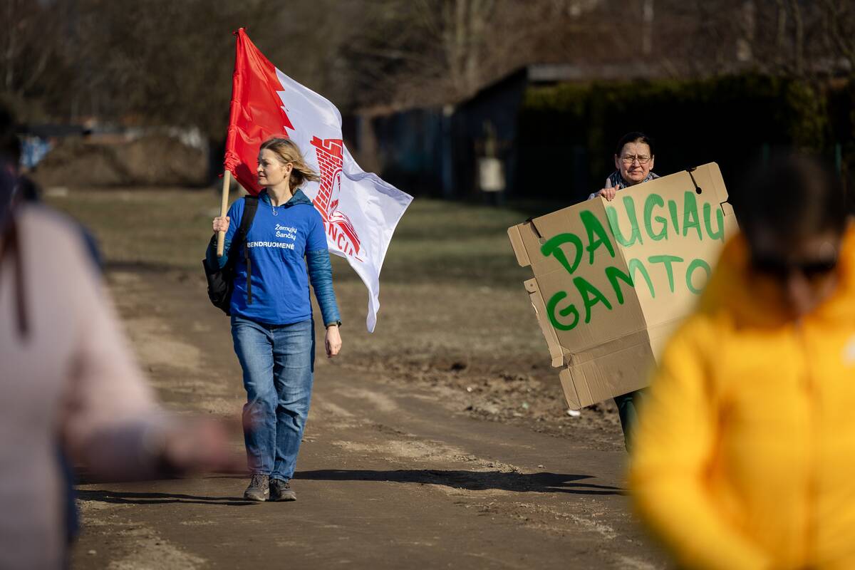 Šančiškių akcija pakrantei išsaugoti