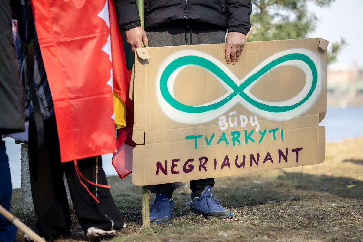 Šančiškių akcija pakrantei išsaugoti
