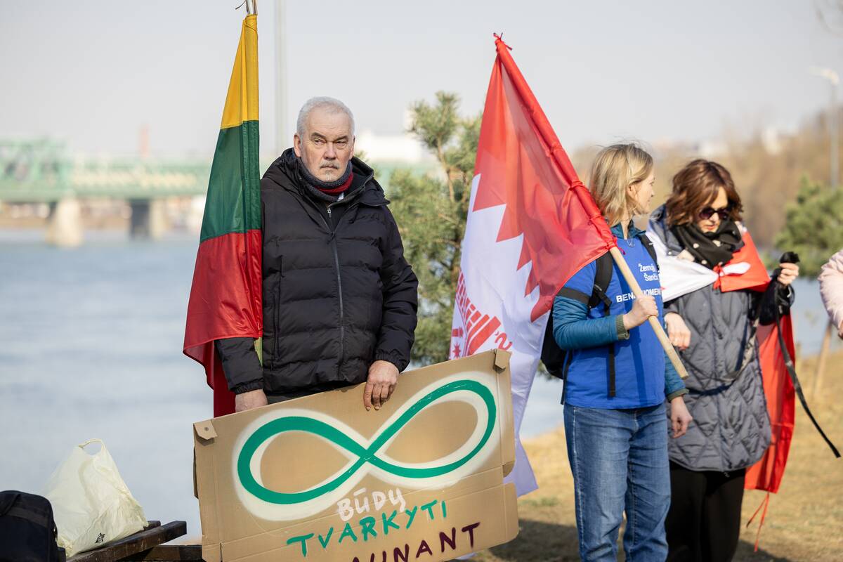 Šančiškių akcija pakrantei išsaugoti