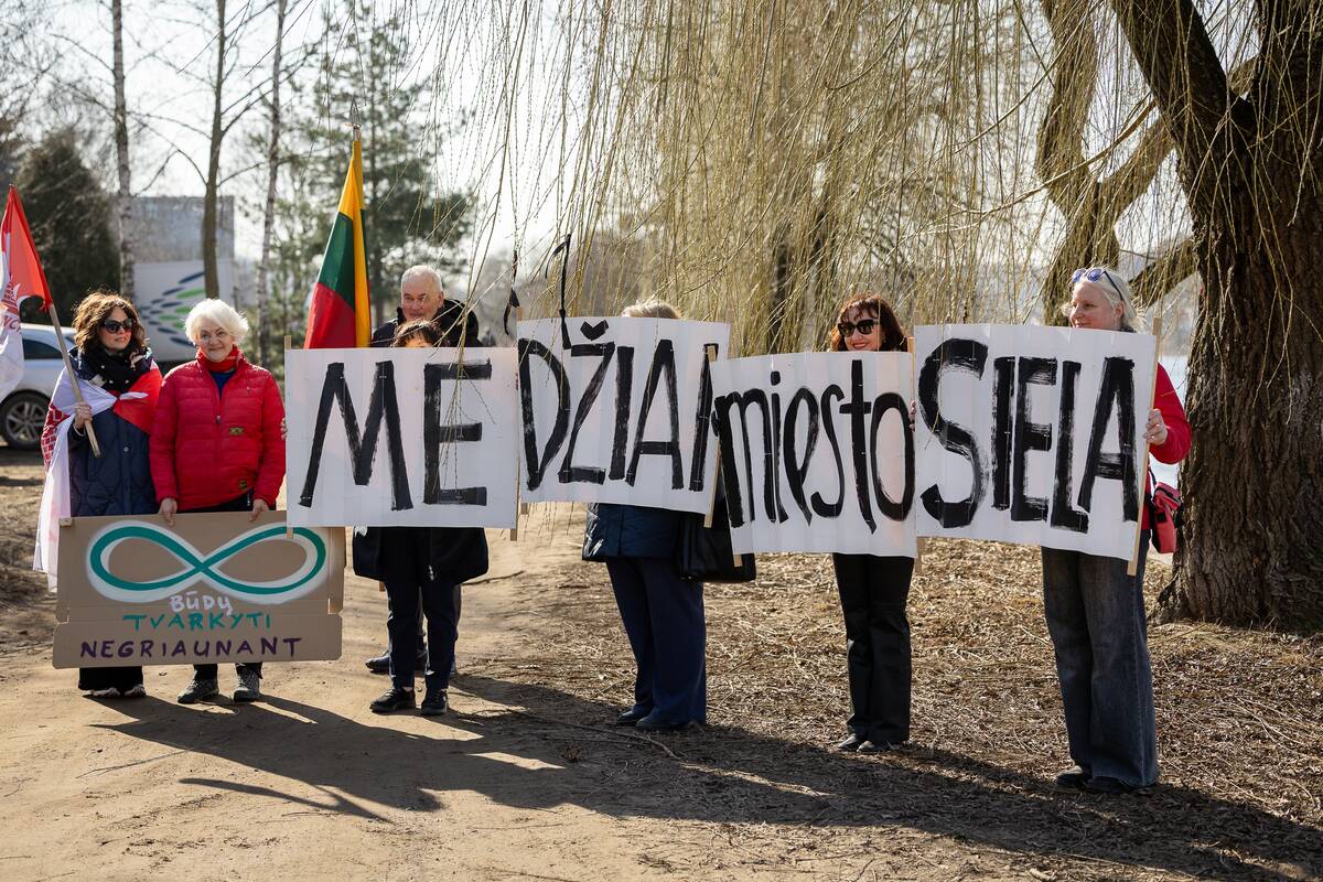 Šančiškių akcija pakrantei išsaugoti