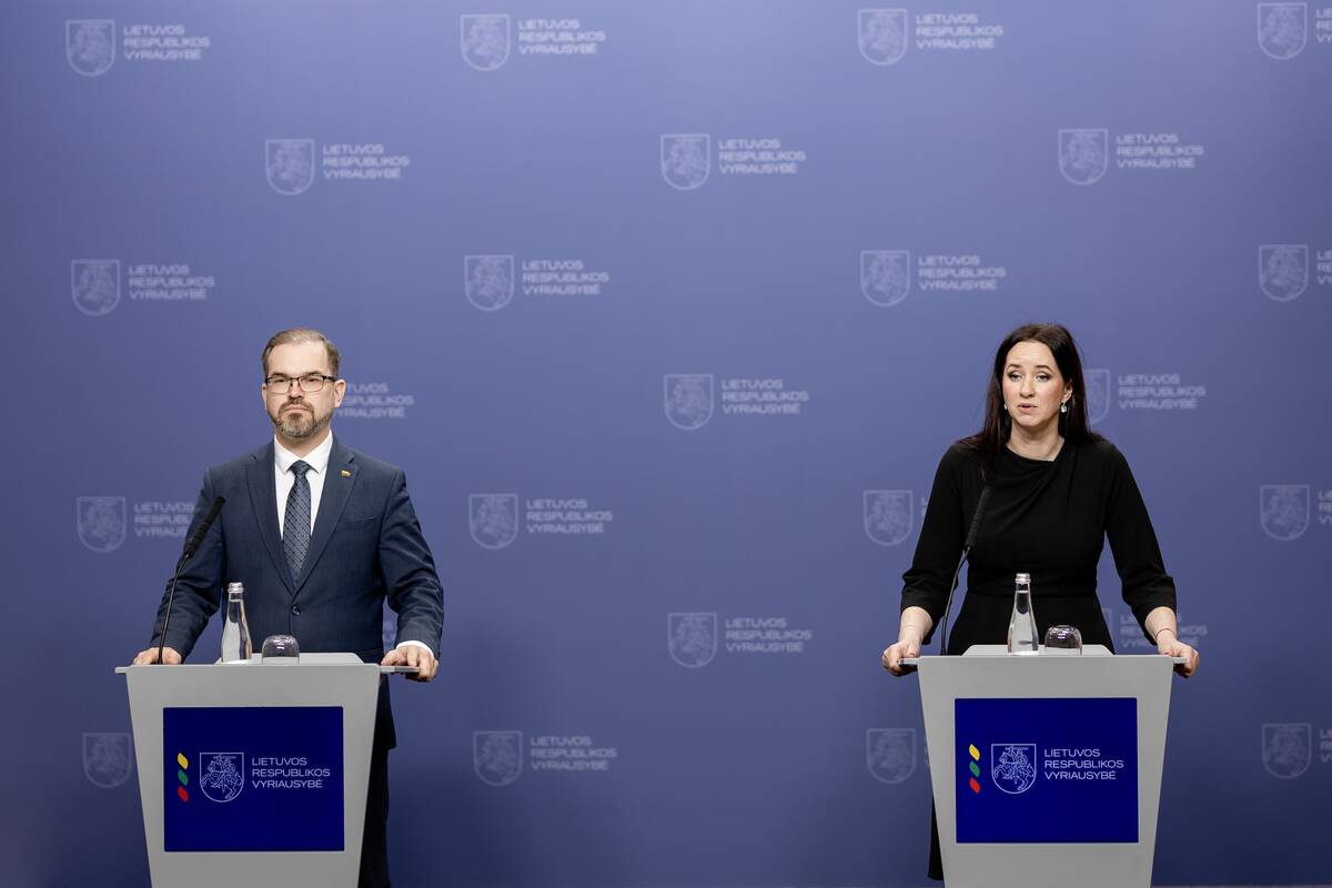 Robertas Kaunas ir Inga Ruginienė