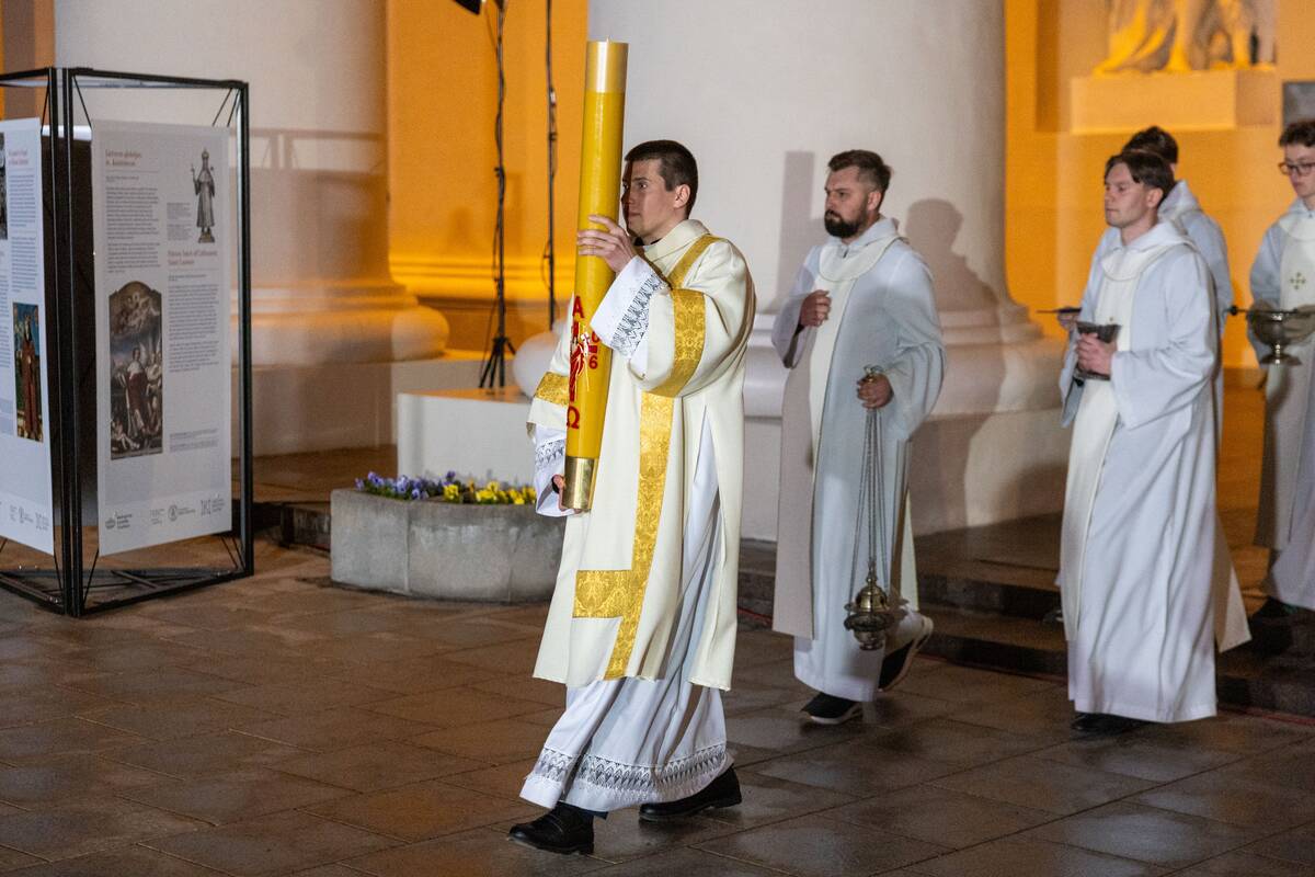 Velyknakčio liturgija Vilniaus šv. Stanislovo ir šv. Vladislovo arkikatedroje bazilikoje