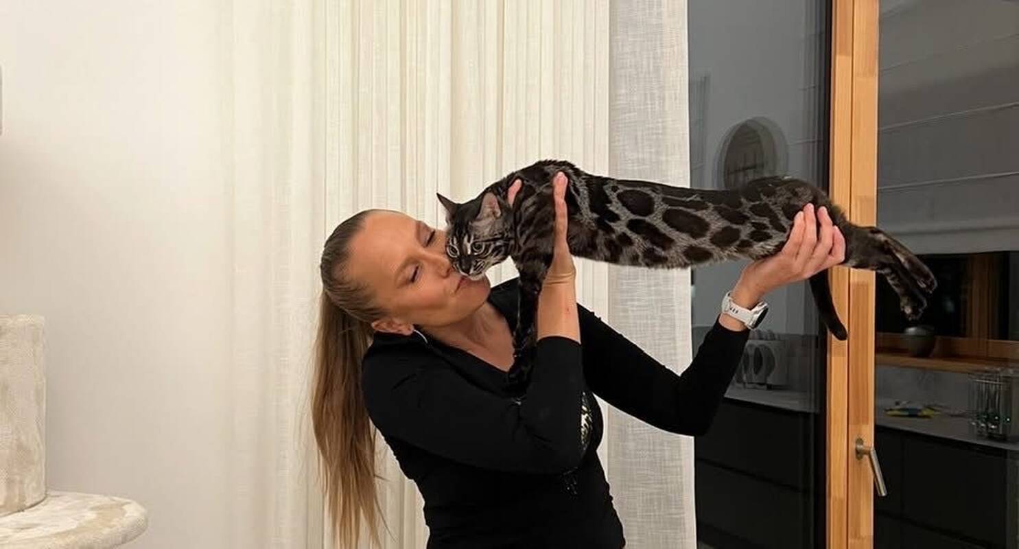Rūpestis: Giedrė sako, kad, priimdama naują gyvūną į namus, jam stengiasi sukurti pačias geriausias sąlygas, kad jis jaustųsi it rojuje.