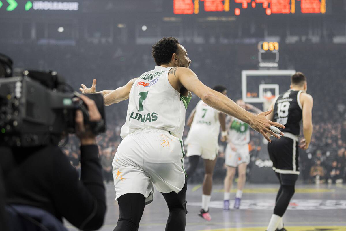 Eurolyga: Belgrado „Partizan“ – Kauno „Žalgiris“ 74:83