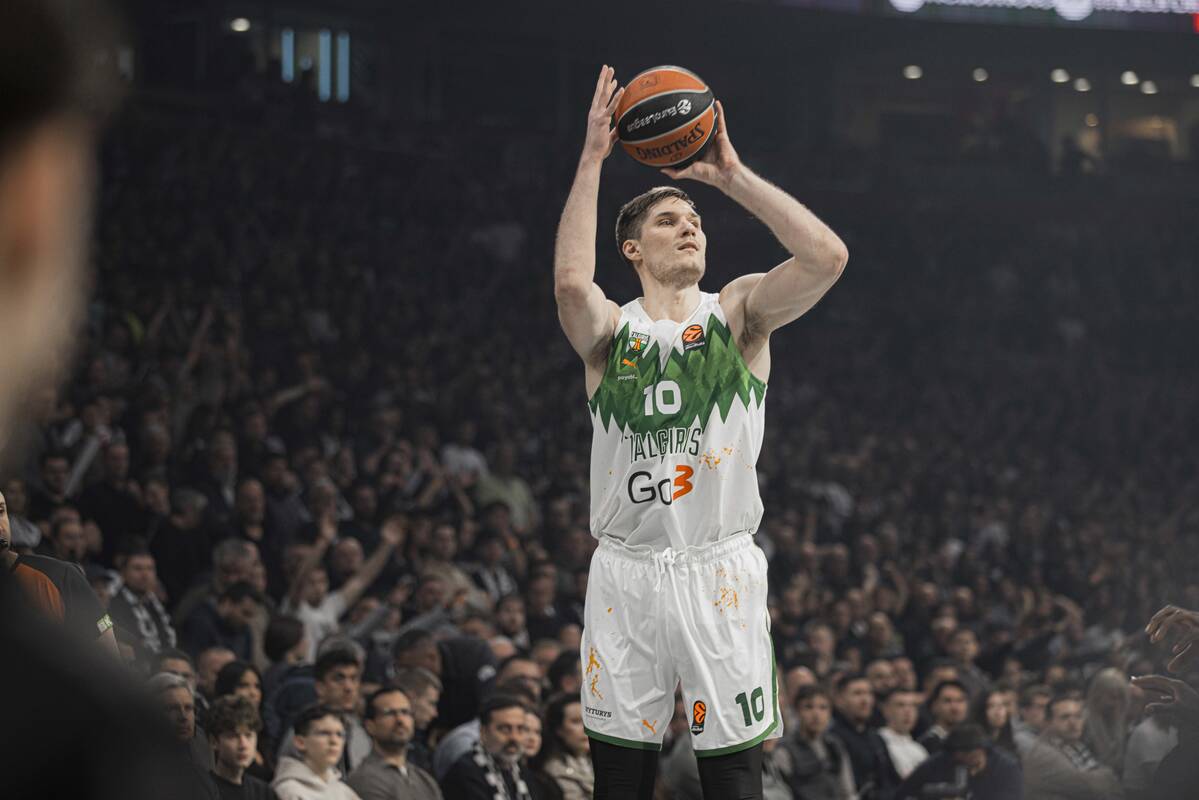 Eurolyga: Belgrado „Partizan“ – Kauno „Žalgiris“ 74:83