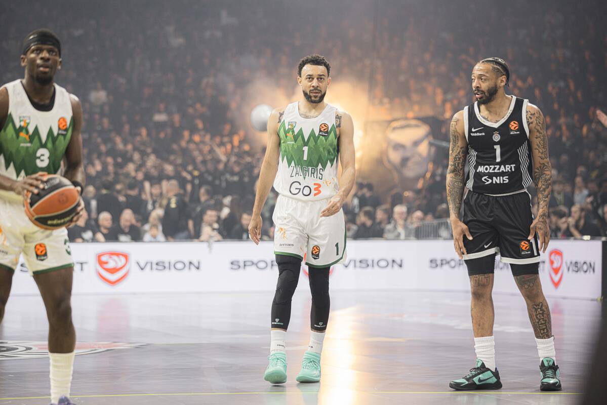 Eurolyga: Belgrado „Partizan“ – Kauno „Žalgiris“ 74:83