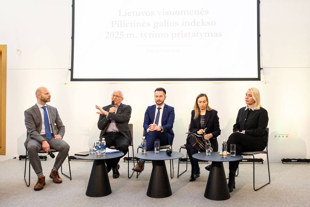 Pilietinės galios indekso tyrimo pristatymas