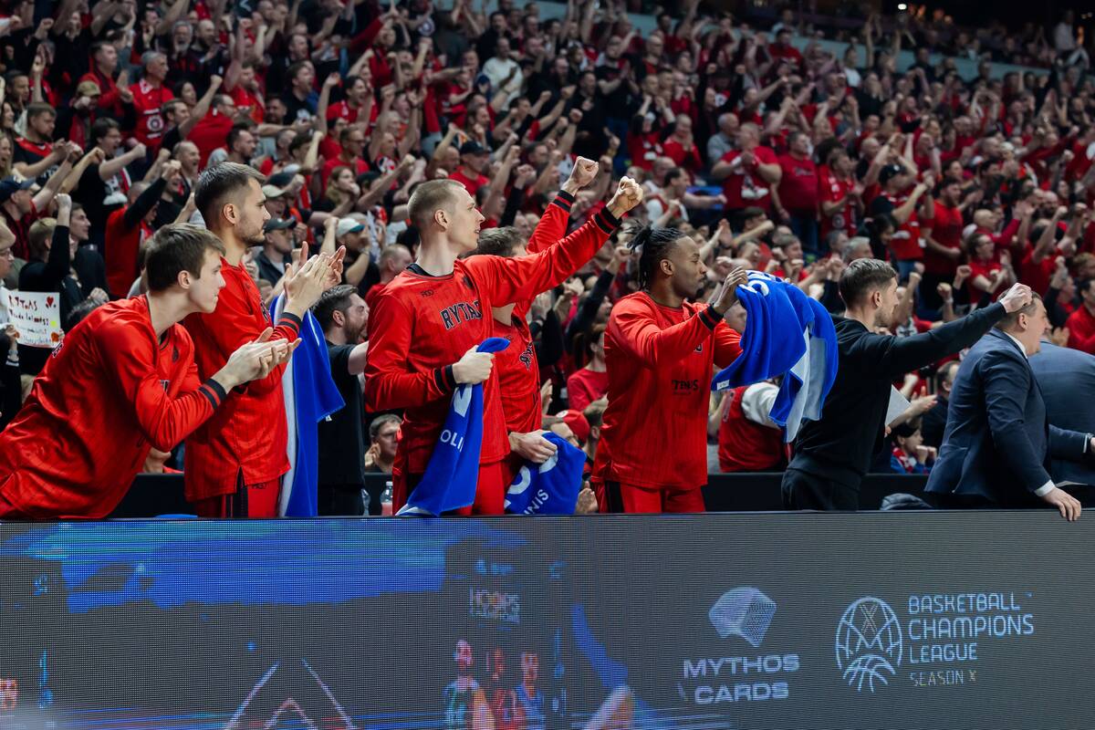 Čempionų lyga: Vilniaus „Rytas“ – Nimburko ERA 77:70