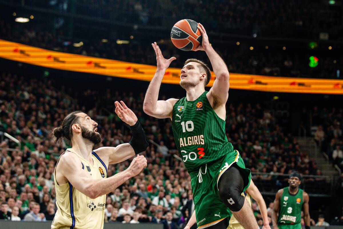 Eurolyga: Kauno „Žalgiris“ – „Barcelona“ 83:71