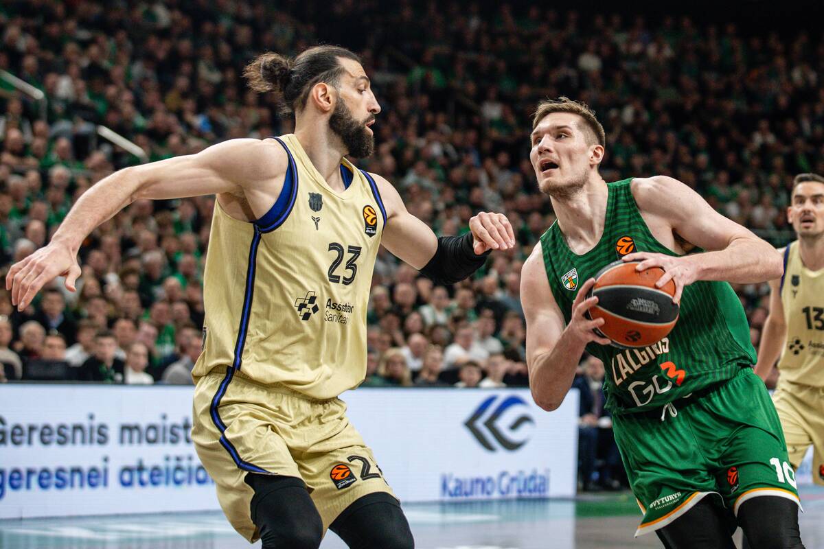 Eurolyga: Kauno „Žalgiris“ – „Barcelona“ 83:71