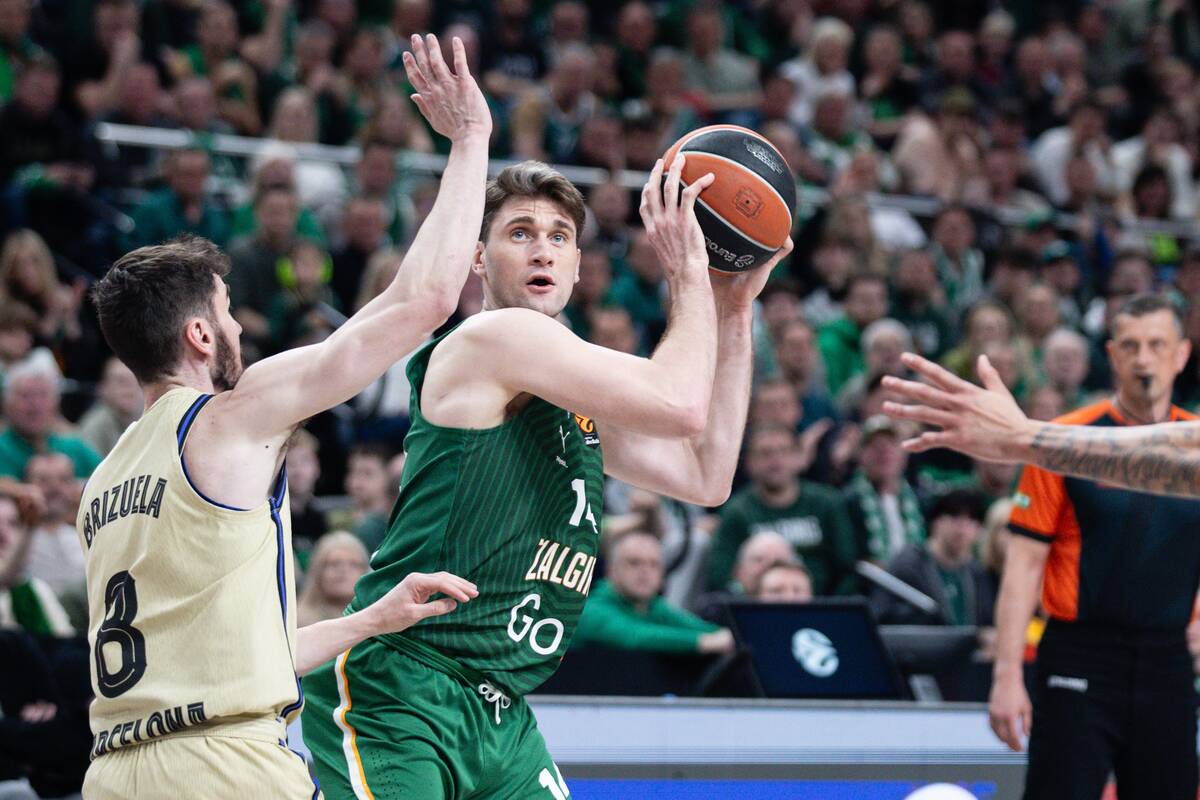 Eurolyga: Kauno „Žalgiris“ – „Barcelona“ 83:71