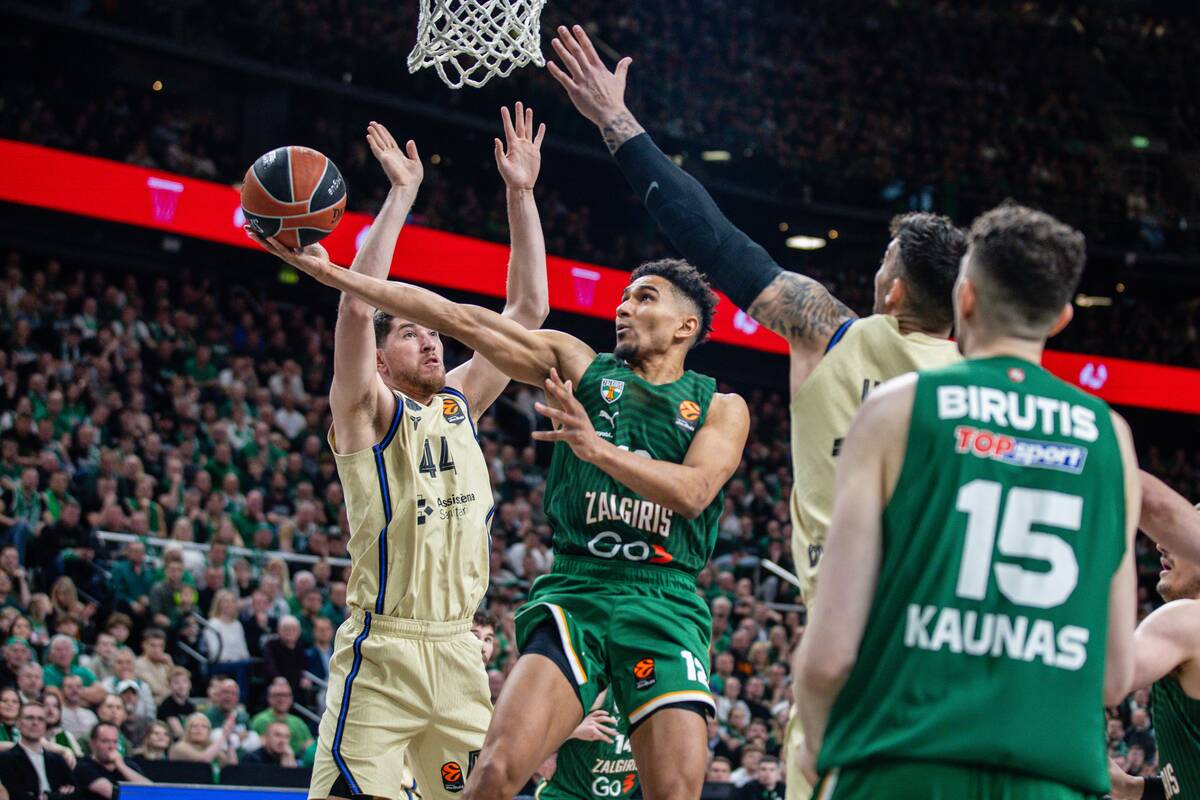 Eurolyga: Kauno „Žalgiris“ – „Barcelona“ 83:71
