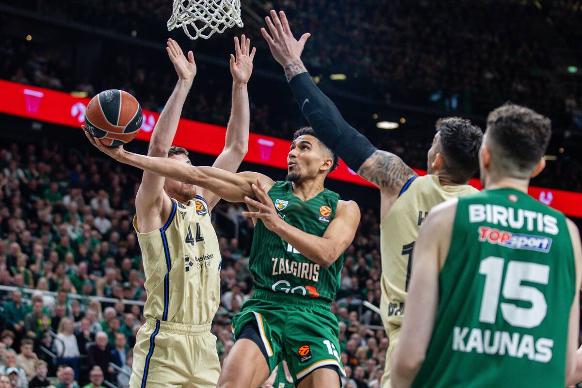 Eurolyga: Kauno „Žalgiris“ – „Barcelona“ 83:71