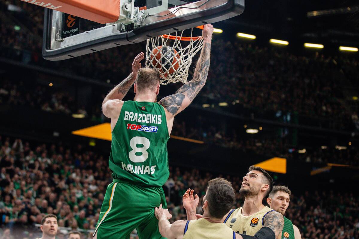 Eurolyga: Kauno „Žalgiris“ – „Barcelona“ 83:71