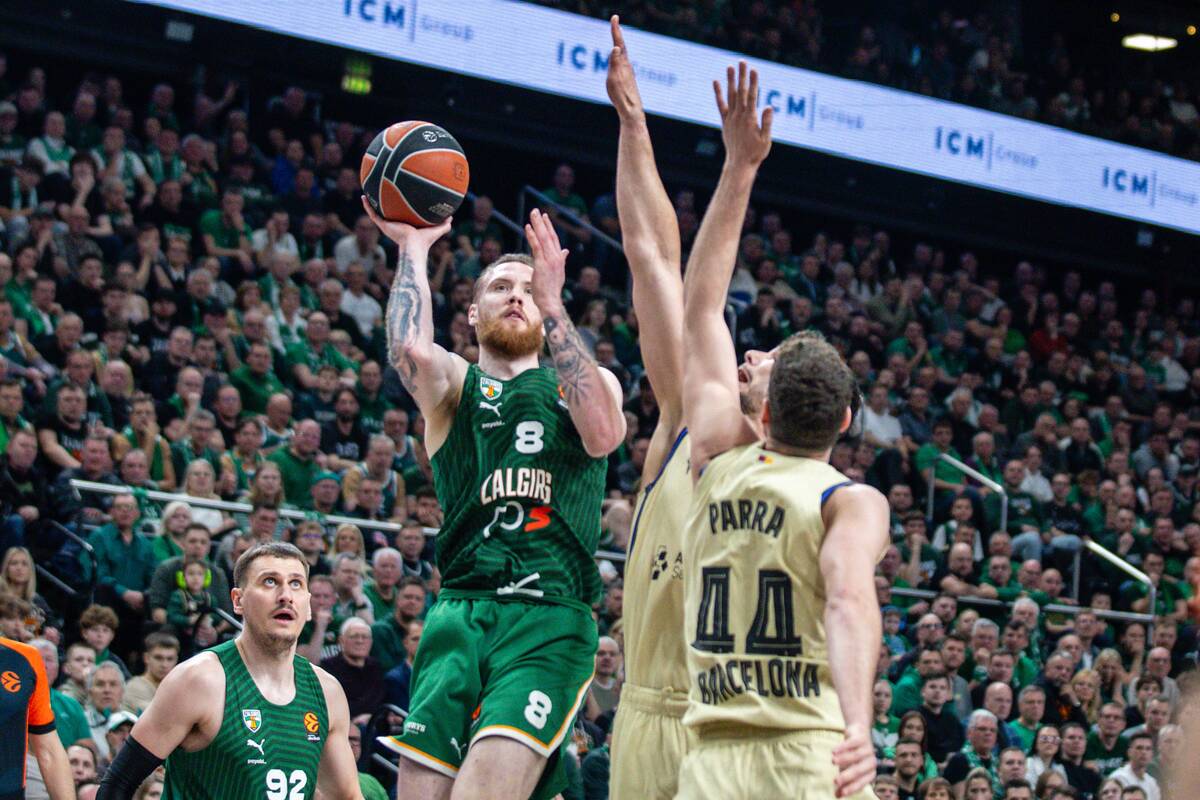 Eurolyga: Kauno „Žalgiris“ – „Barcelona“ 83:71