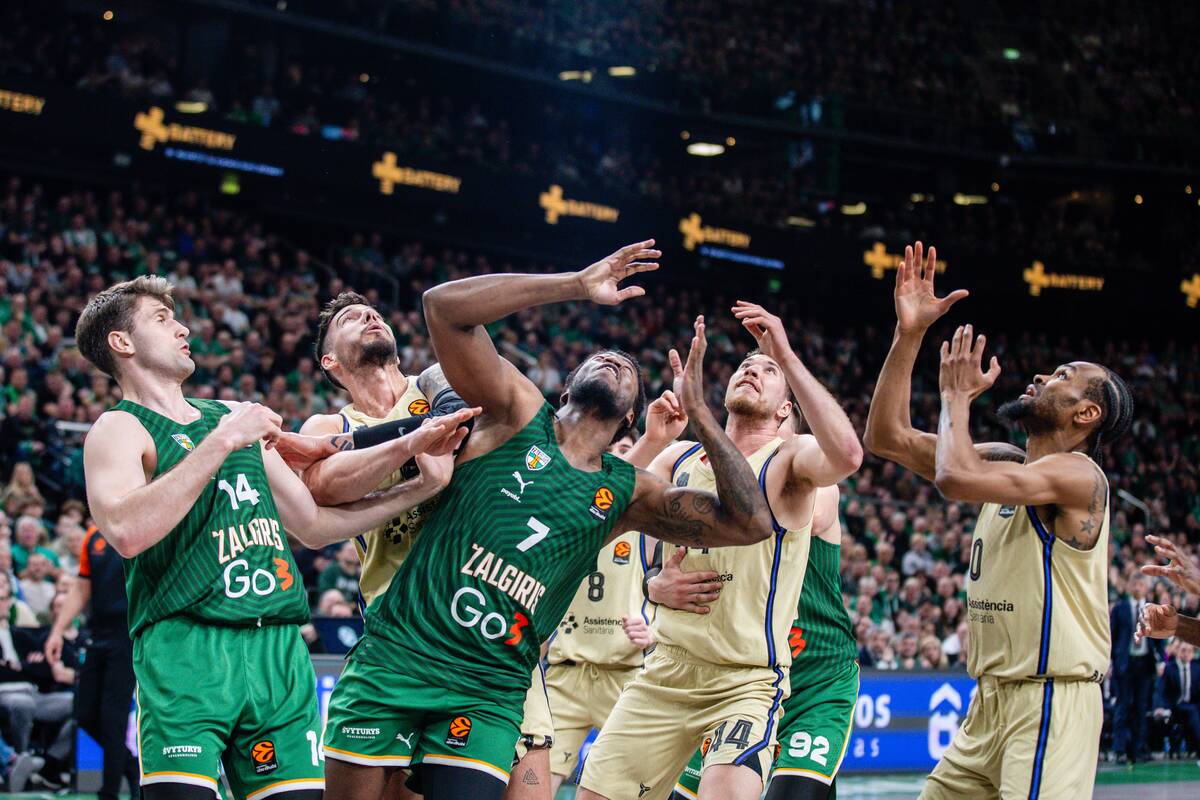 Eurolyga: Kauno „Žalgiris“ – „Barcelona“ 83:71